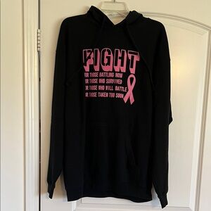 Breast Cancer sweatshirt NWOT